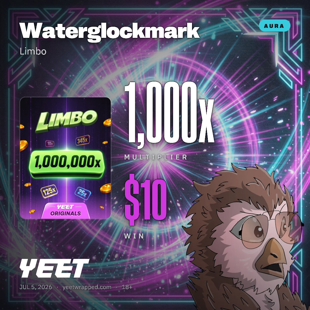 Waterglockmark hit 1,000x on Limbo