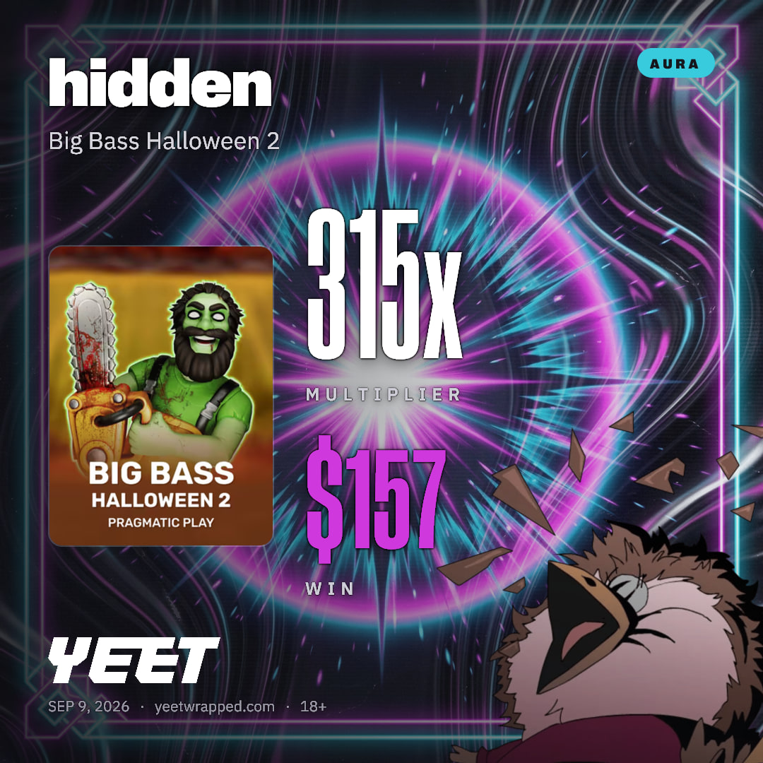 hidden hit 314.7x on Big Bass Halloween 2