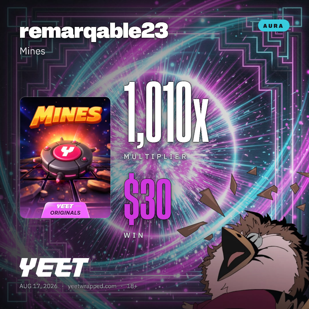 remarqable23 hit 1,010x on Mines