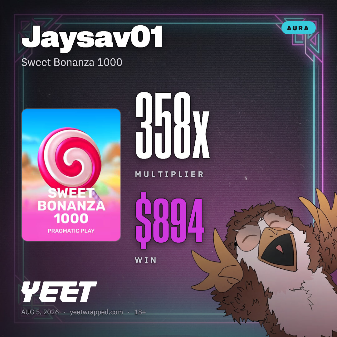Jaysav01 hit 357.7x on Sweet Bonanza 1000