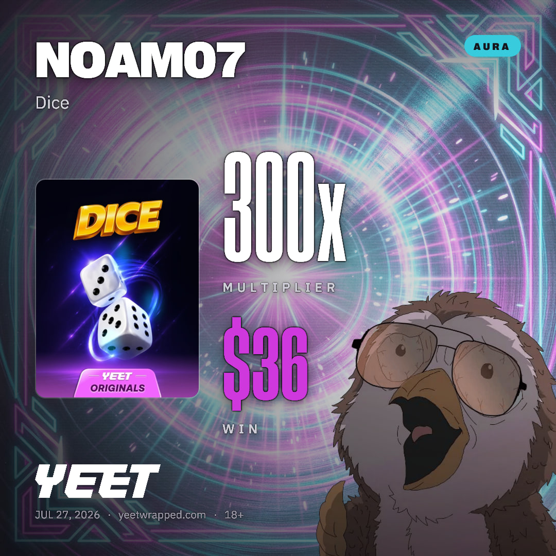 NOAM07 hit 300x on Dice
