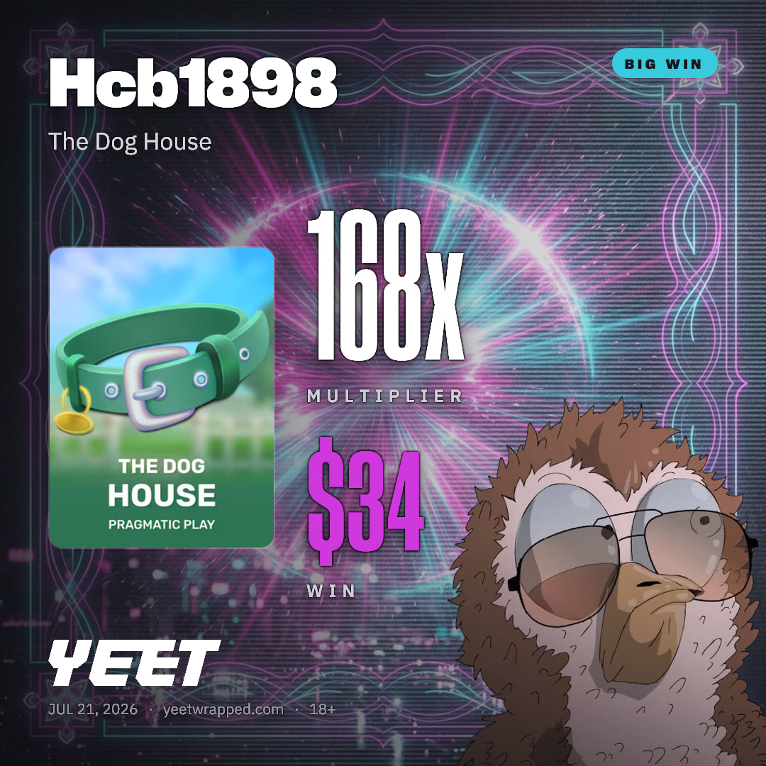 Hcb1898 hit 168.4x on The Dog House