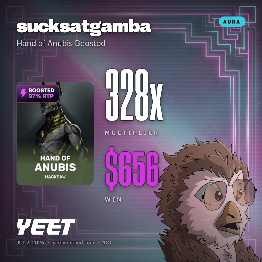 sucksatgamba hit 327.8x on Hand of Anubis Boosted
