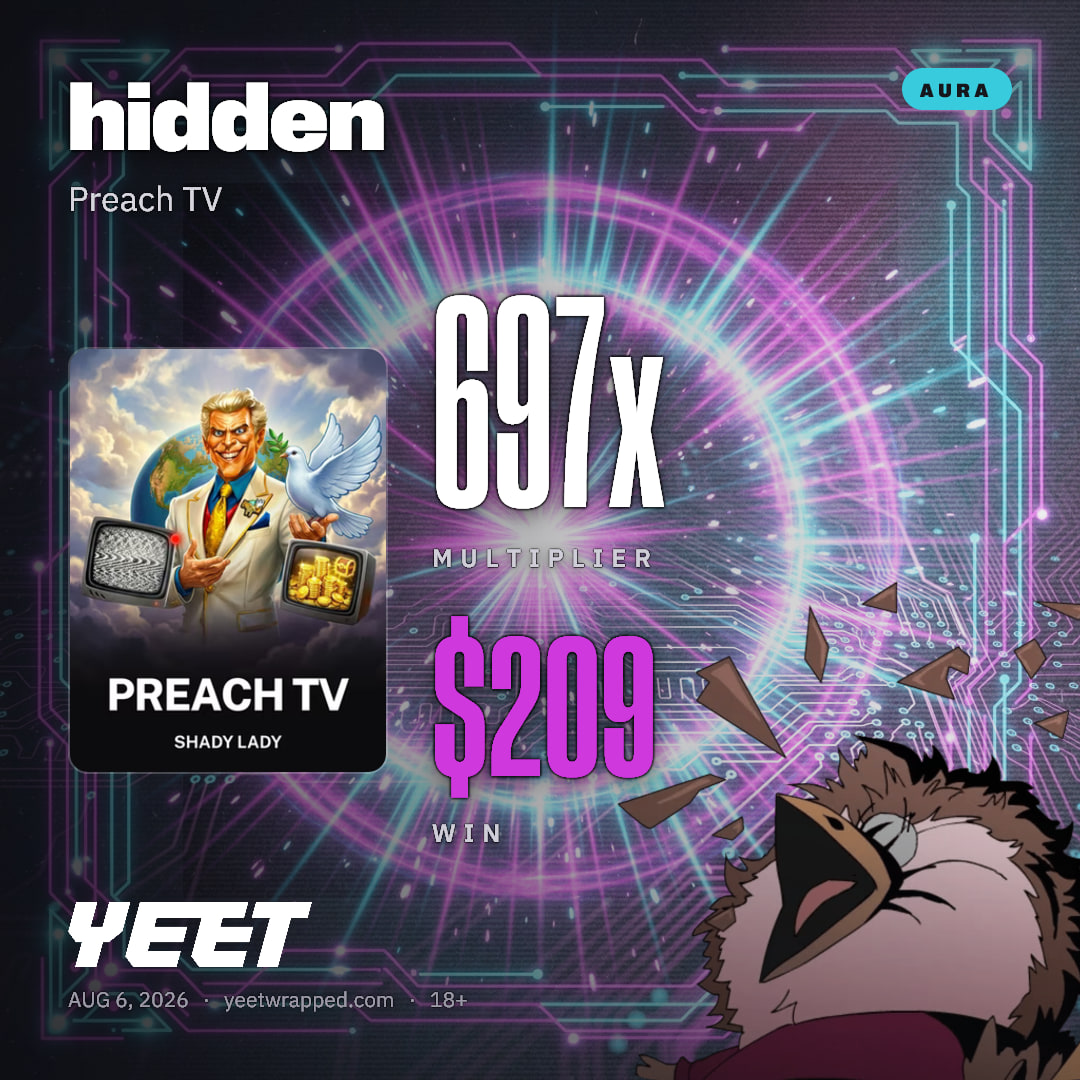 hidden hit 696.7x on Preach TV