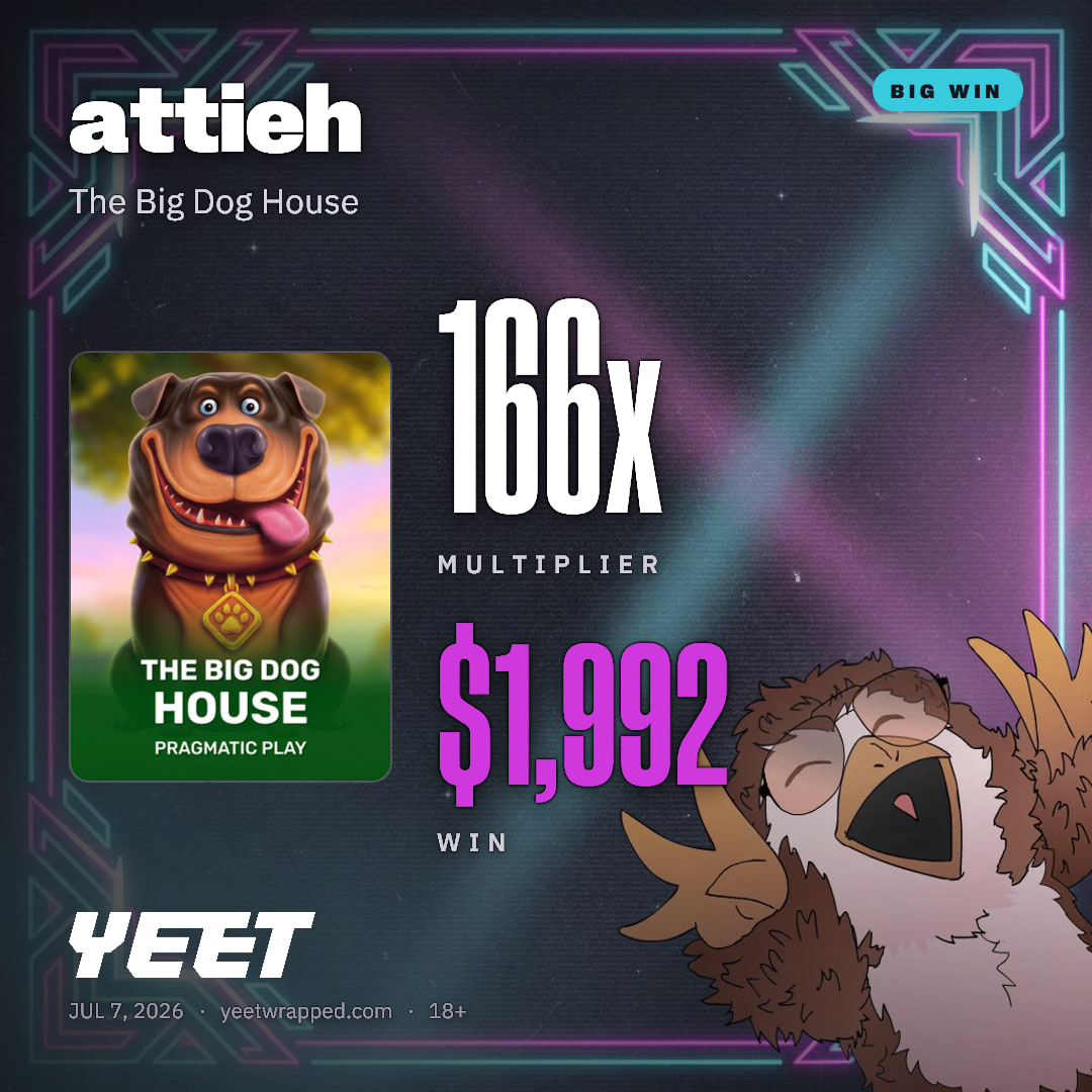 attieh hit 166x on The Big Dog House