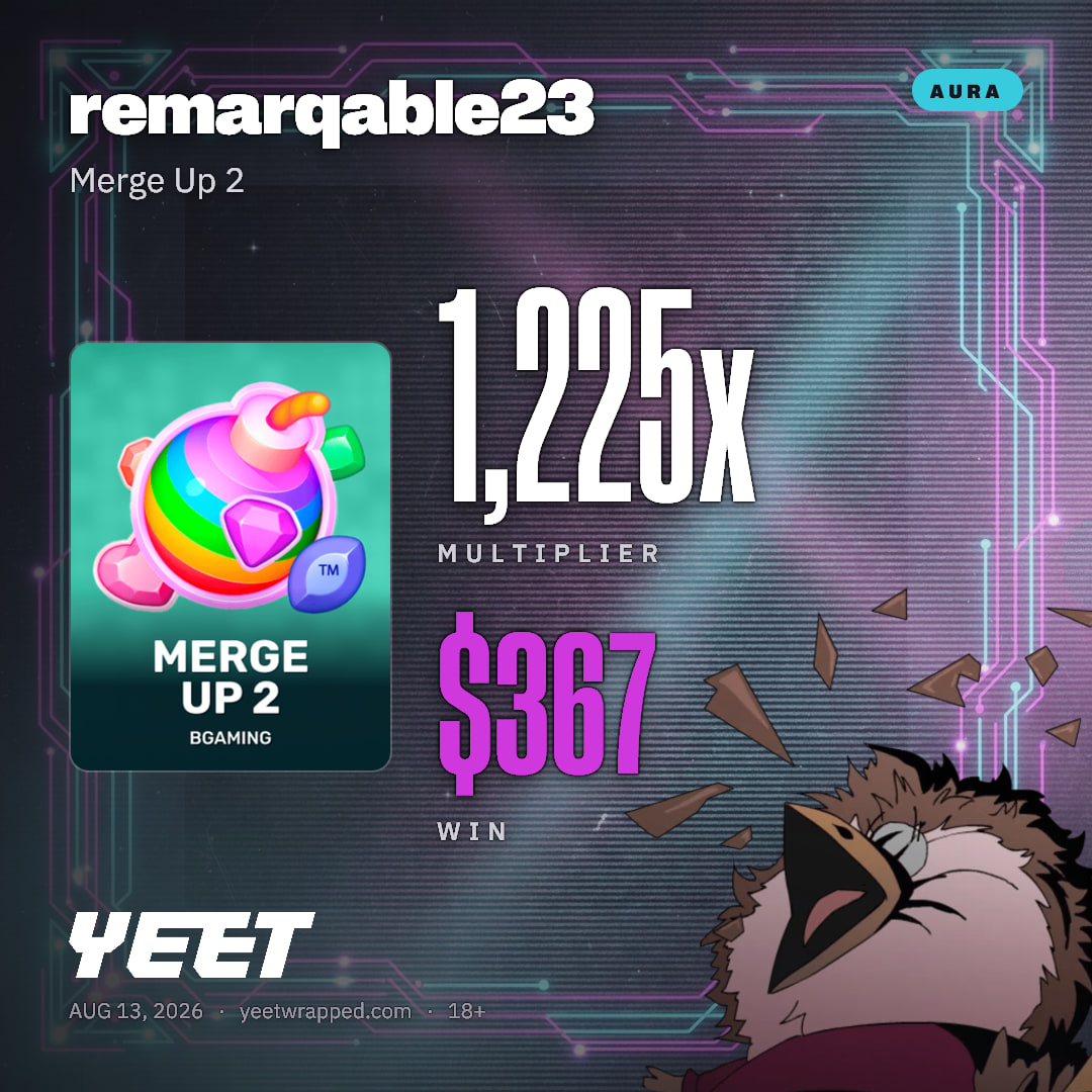 remarqable23 hit 1,225x on Merge Up 2