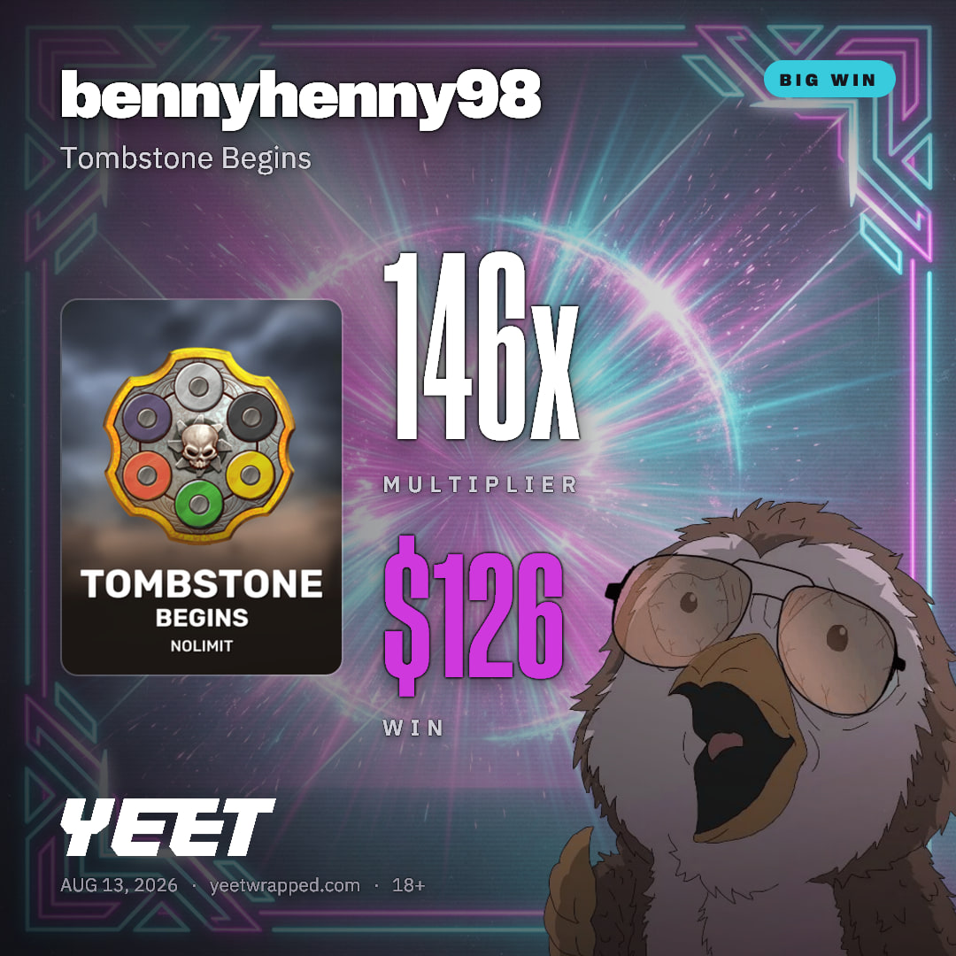 bennyhenny98 hit 146x on Tombstone Begins