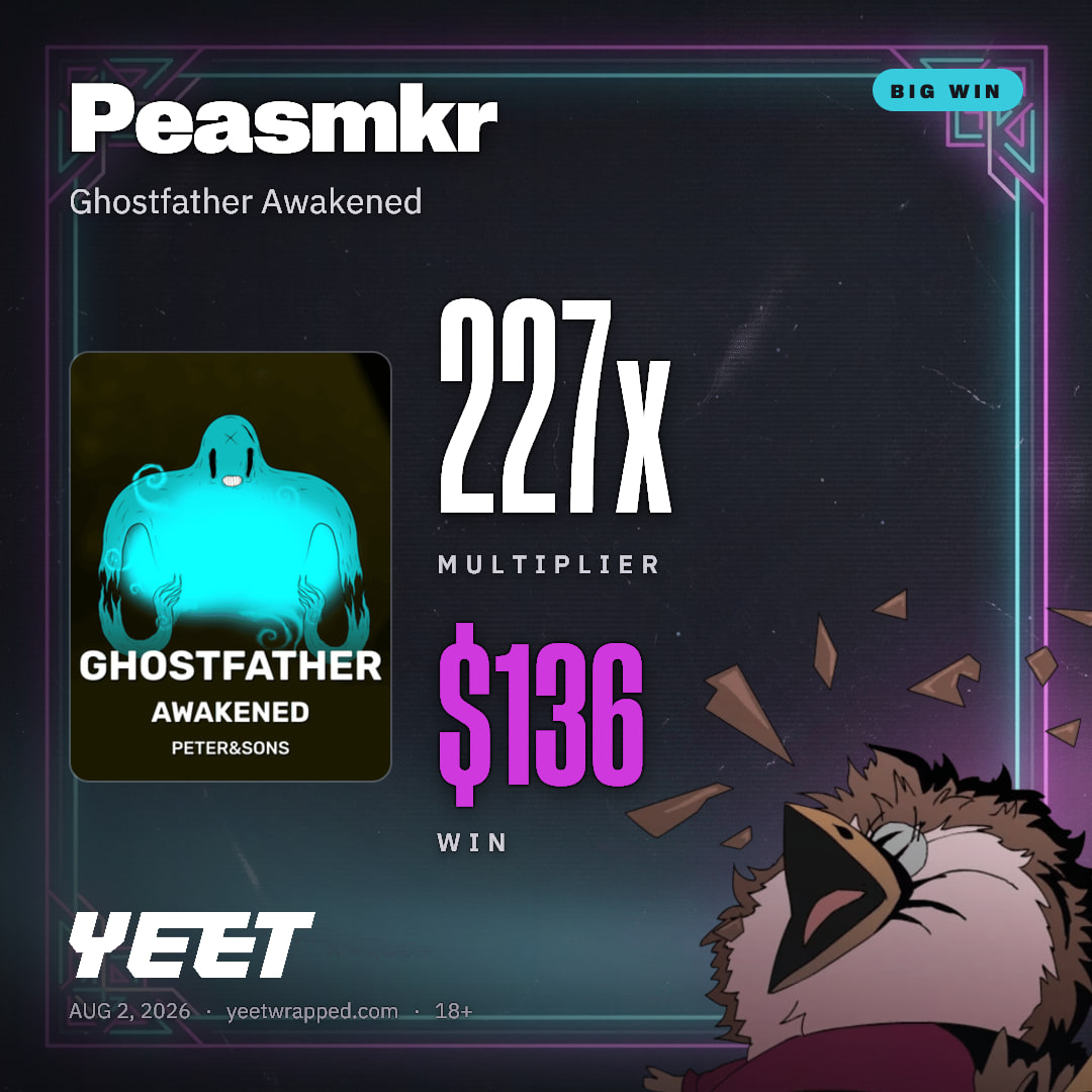 Peasmkr hit 227.1x on Ghostfather Awakened