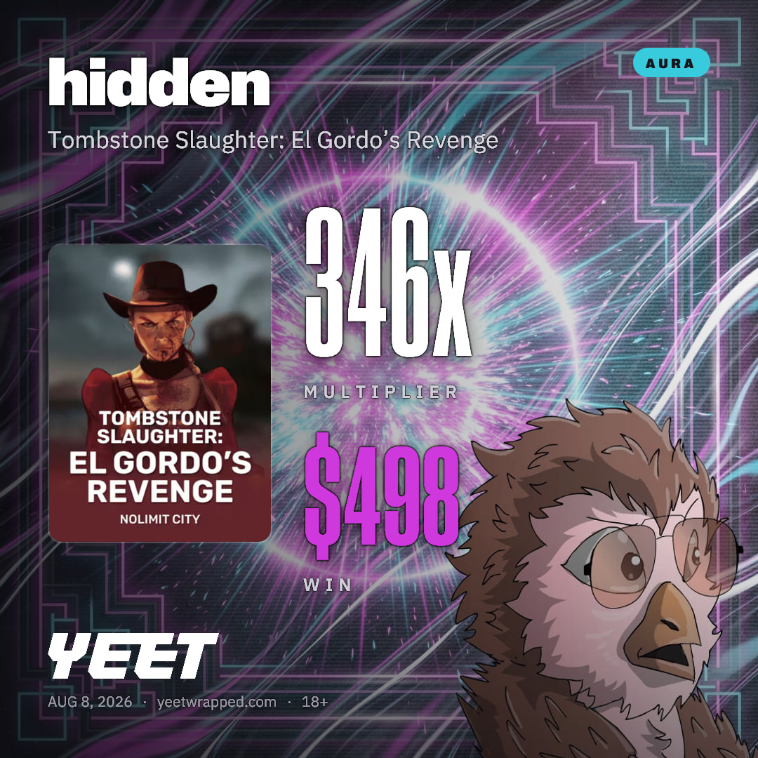 hidden hit 345.5x on Tombstone Slaughter: El Gordo’s Revenge