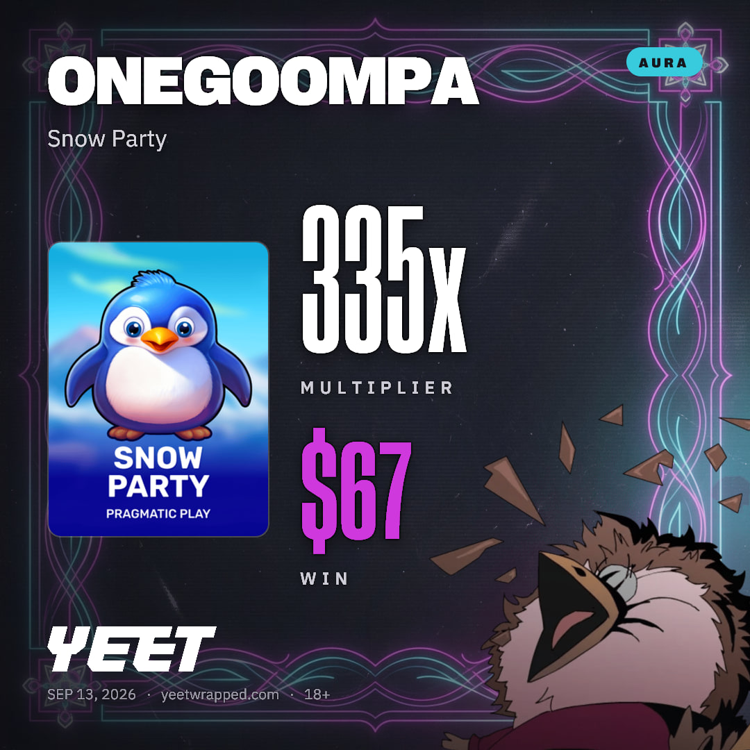 ONEGOOMPA hit 334.5x on Snow Party