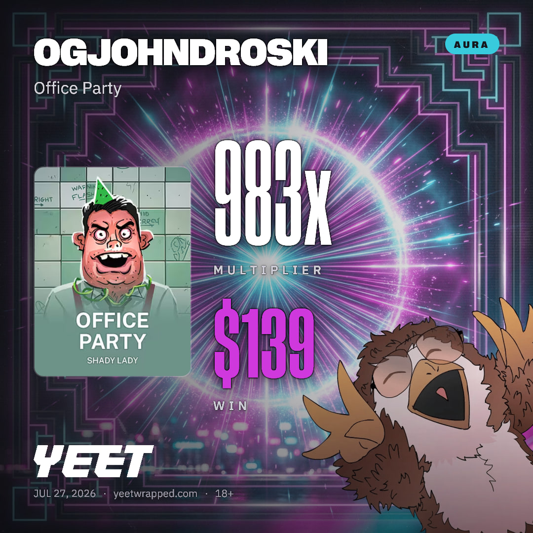 OGJOHNDROSKI hit 982.9x on Office Party