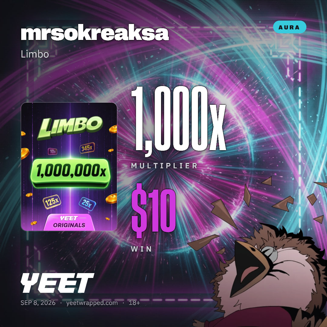 mrsokreaksa hit 1,000x on Limbo