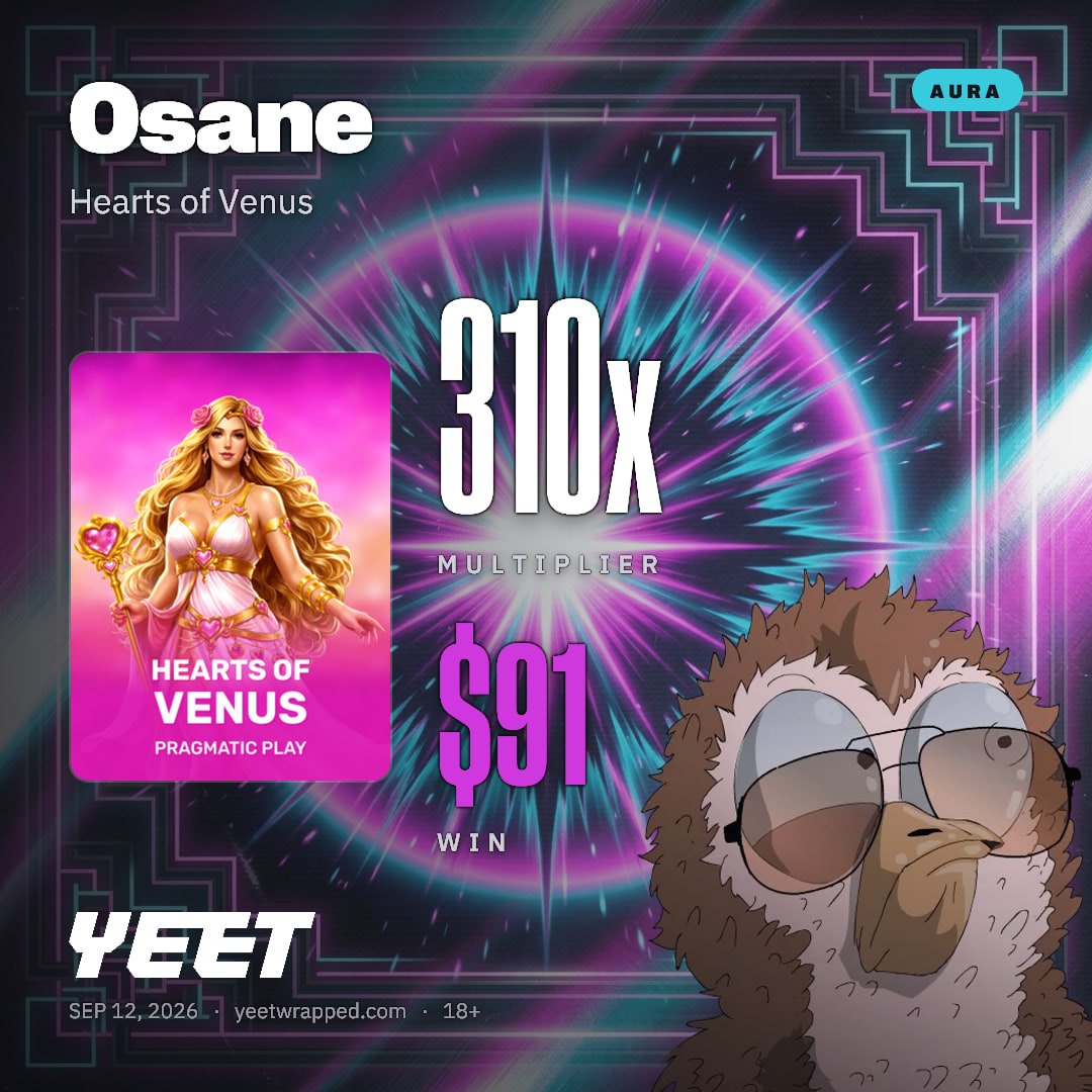 Osane hit 310.1x on Hearts of Venus