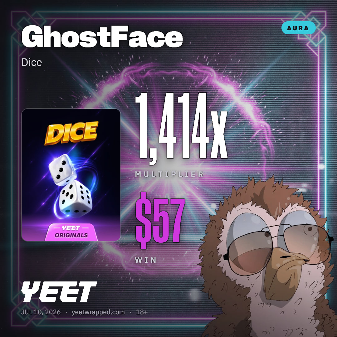 GhostFace hit 1,414x on Dice