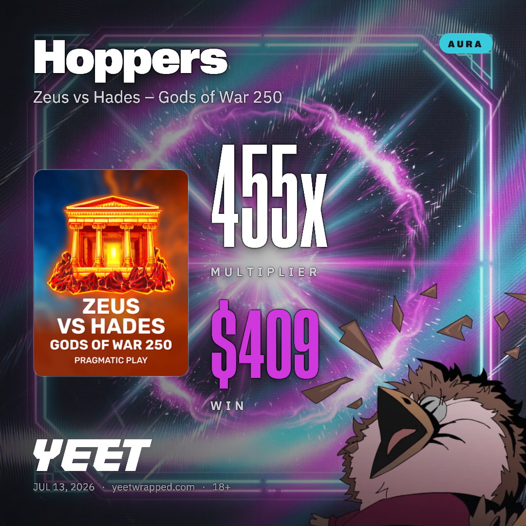 Hoppers hit 454.5x on Zeus vs Hades – Gods of War 250