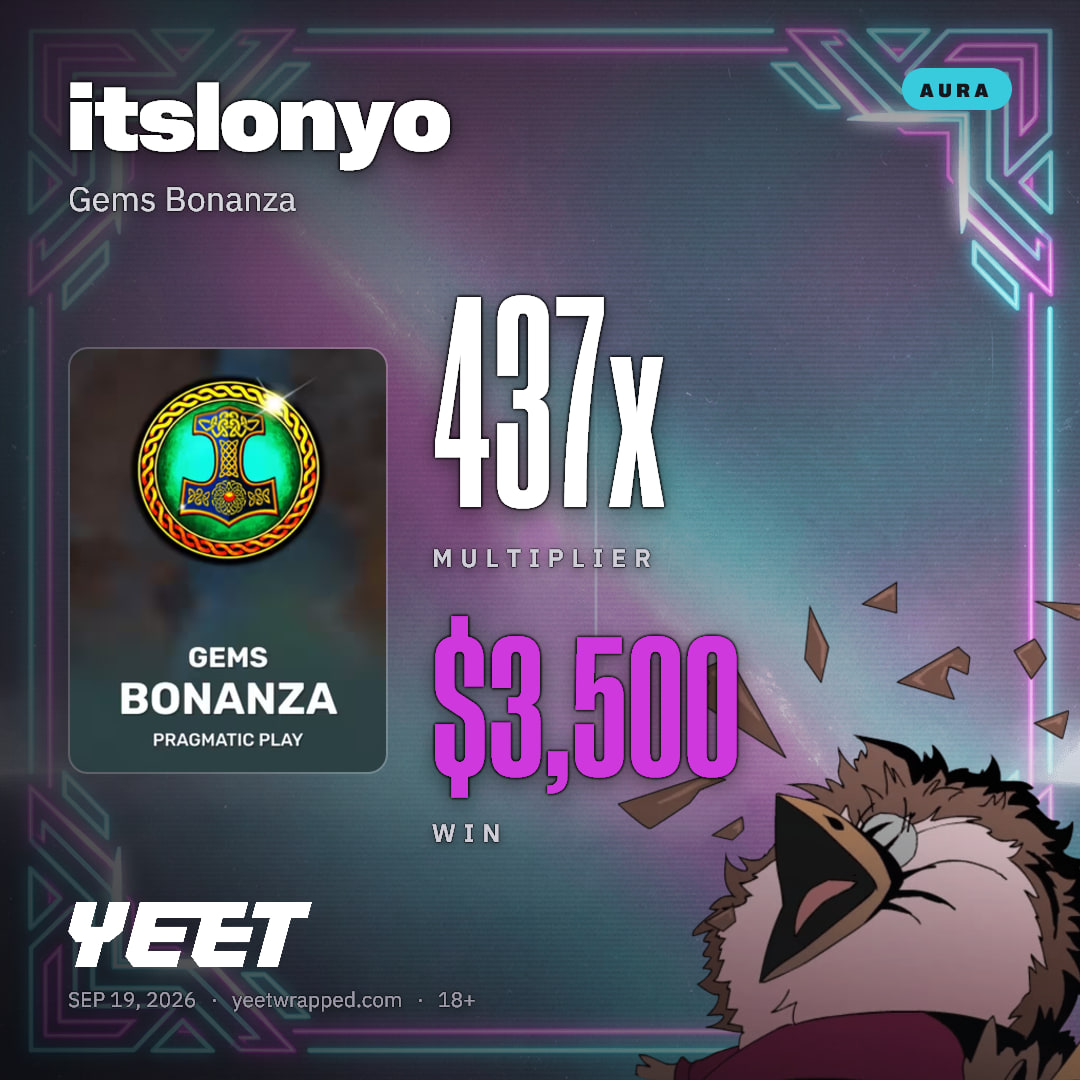 itslonyo hit 437.4x on Gems Bonanza