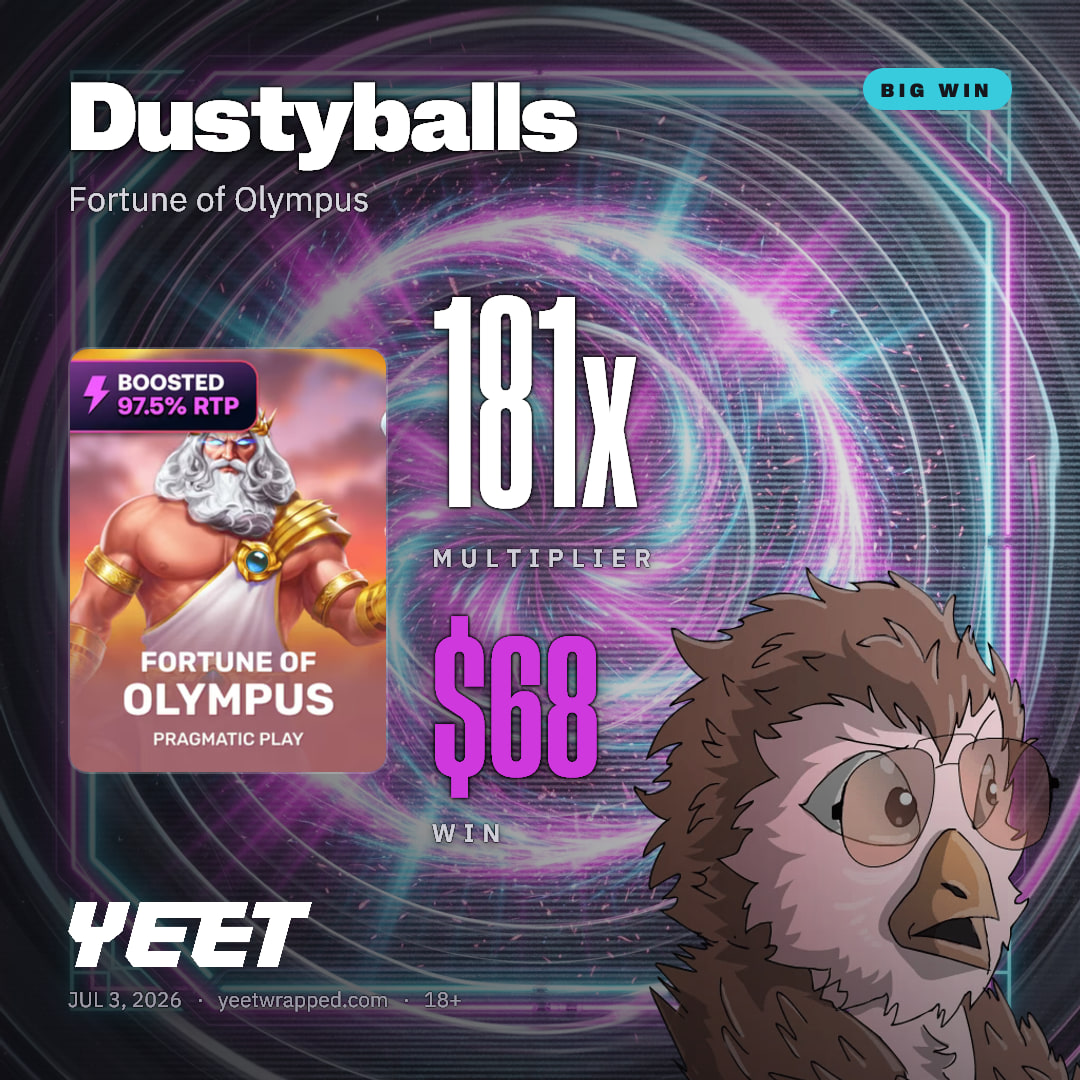 Dustyballs hit 180.7x on Fortune of Olympus