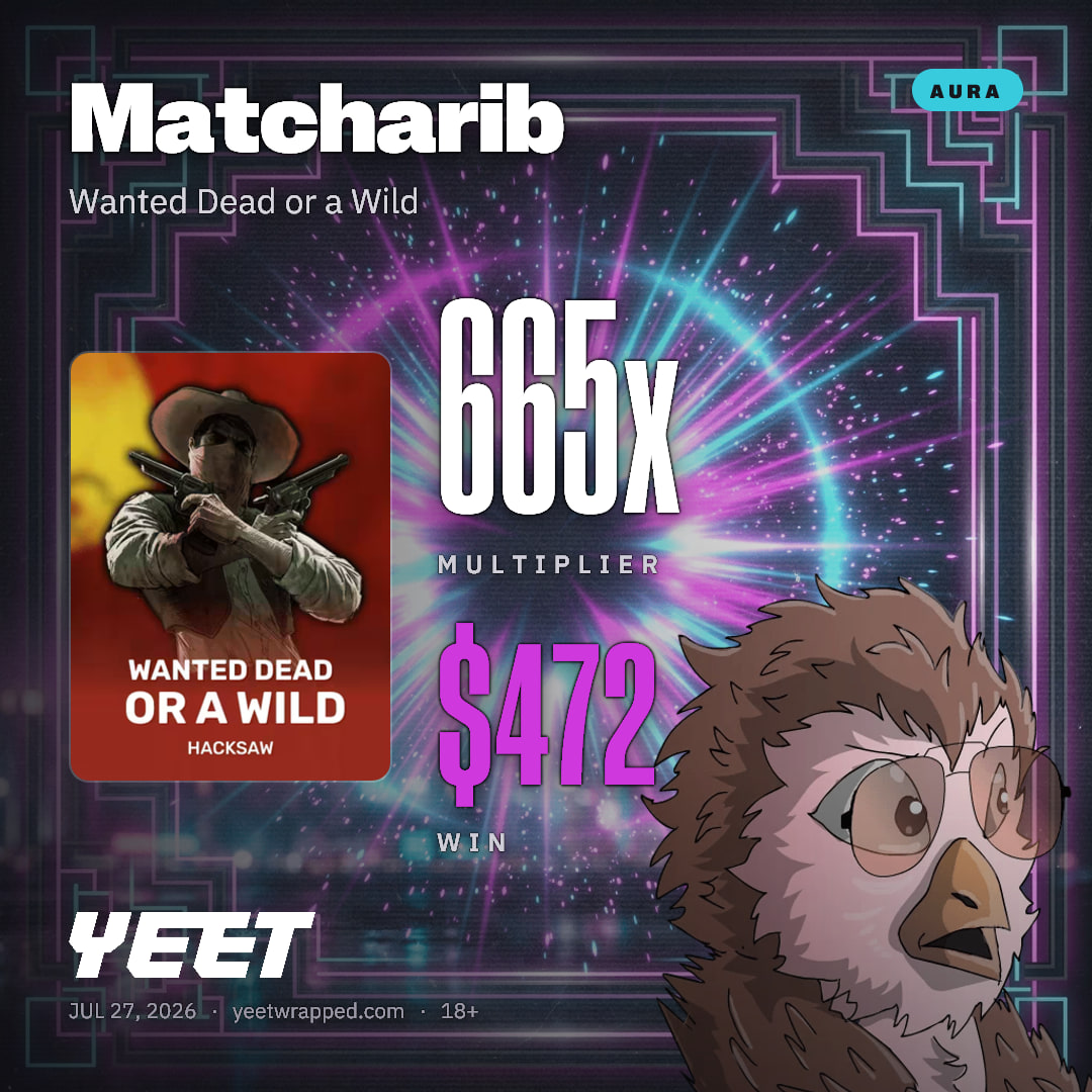 Matcharib hit 665x on Wanted Dead or a Wild