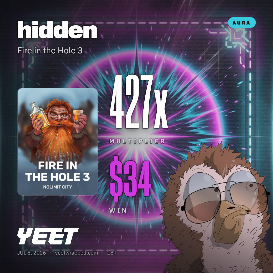 hidden hit 427.5x on Fire in the Hole 3