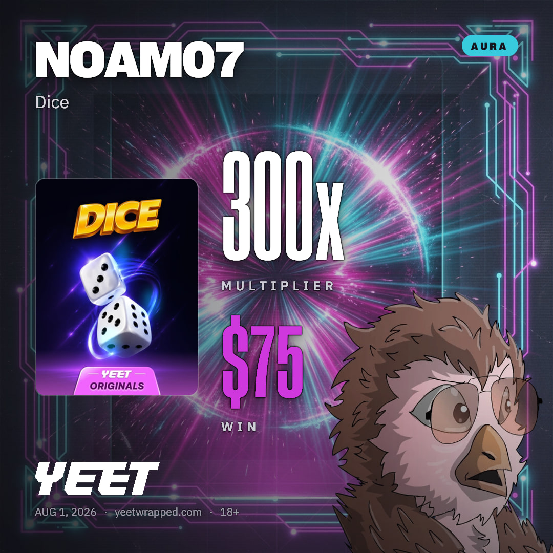 NOAM07 hit 300x on Dice