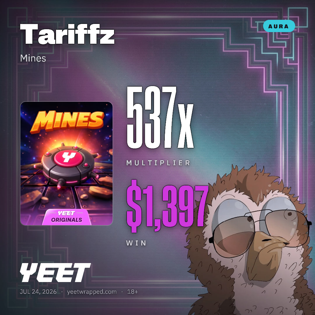 Tariffz hit 537.2x on Mines