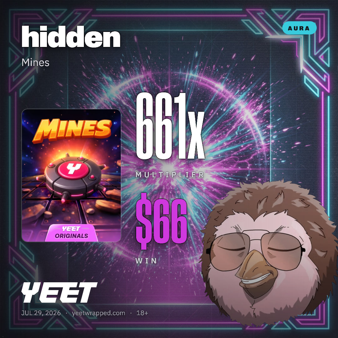 hidden hit 660.7x on Mines