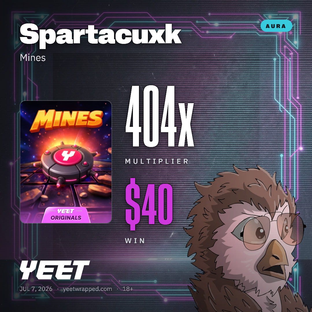 Spartacuxk hit 404.1x on Mines
