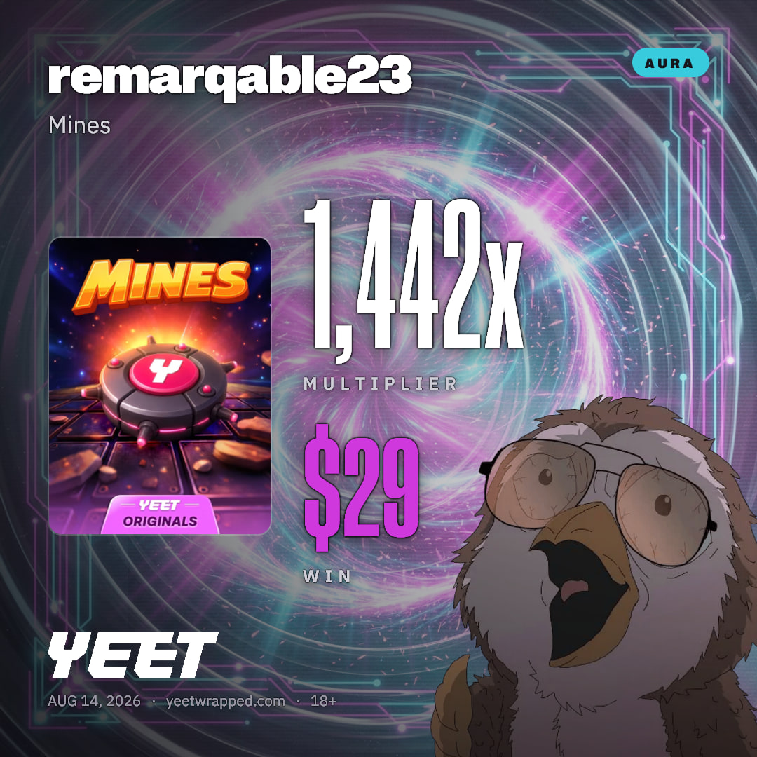 remarqable23 hit 1,442x on Mines