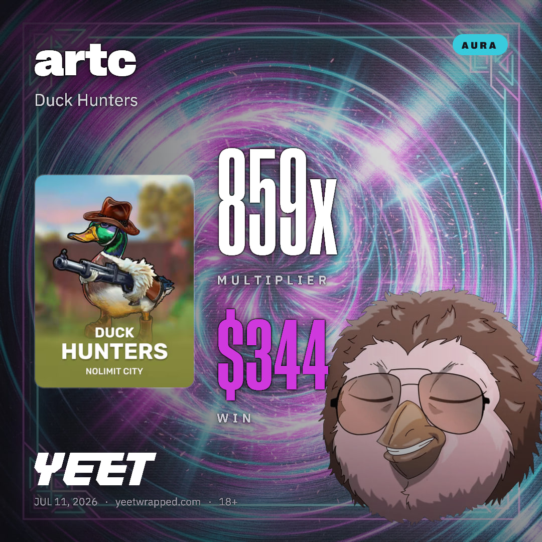 artc hit 859.3x on Duck Hunters