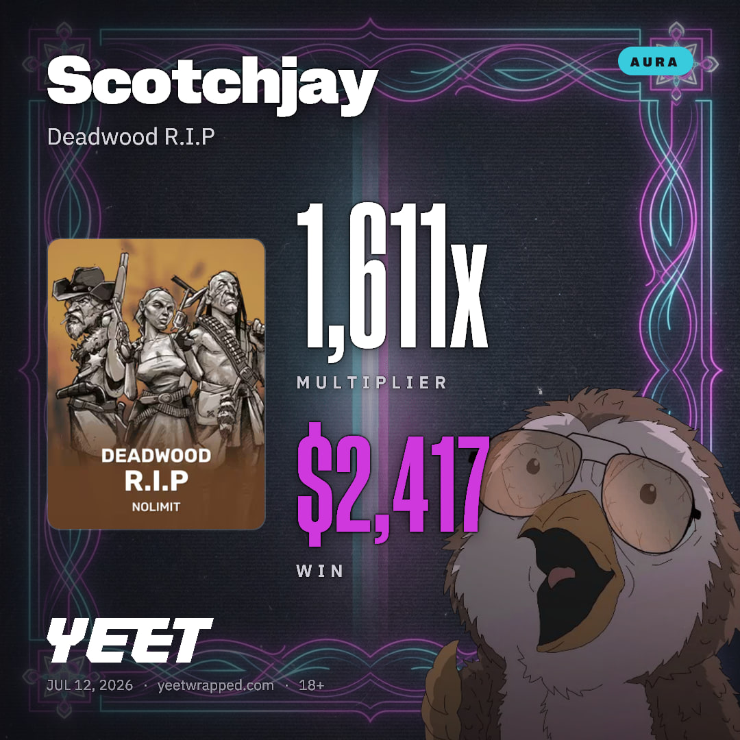 Scotchjay hit 1,611x on Deadwood R.I.P