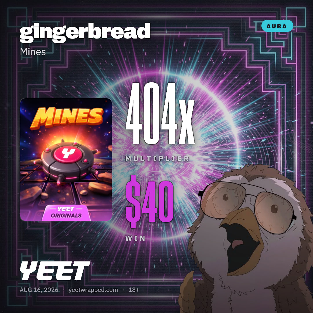 gingerbread hit 404.1x on Mines