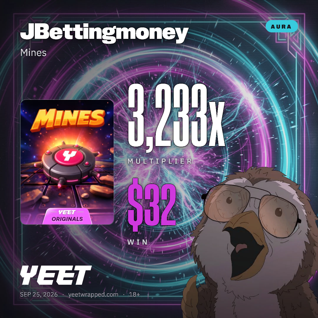 JBettingmoney hit 3,233x on Mines