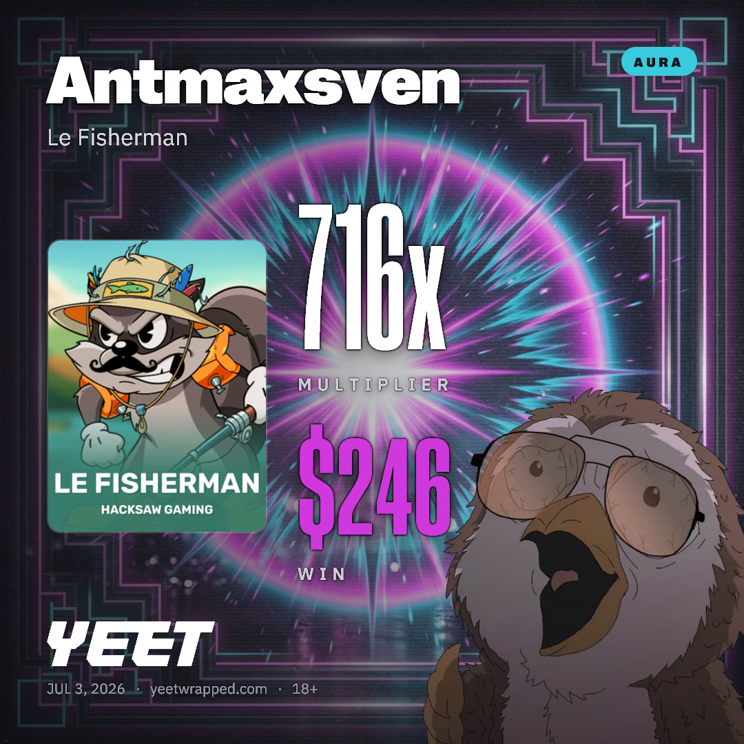 Antmaxsven hit 716.1x on Le Fisherman