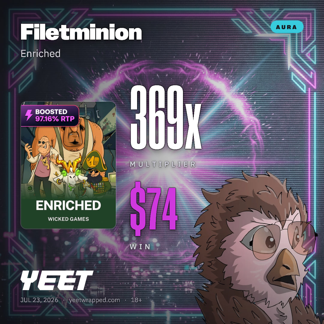 Filetminion hit 368.5x on Enriched