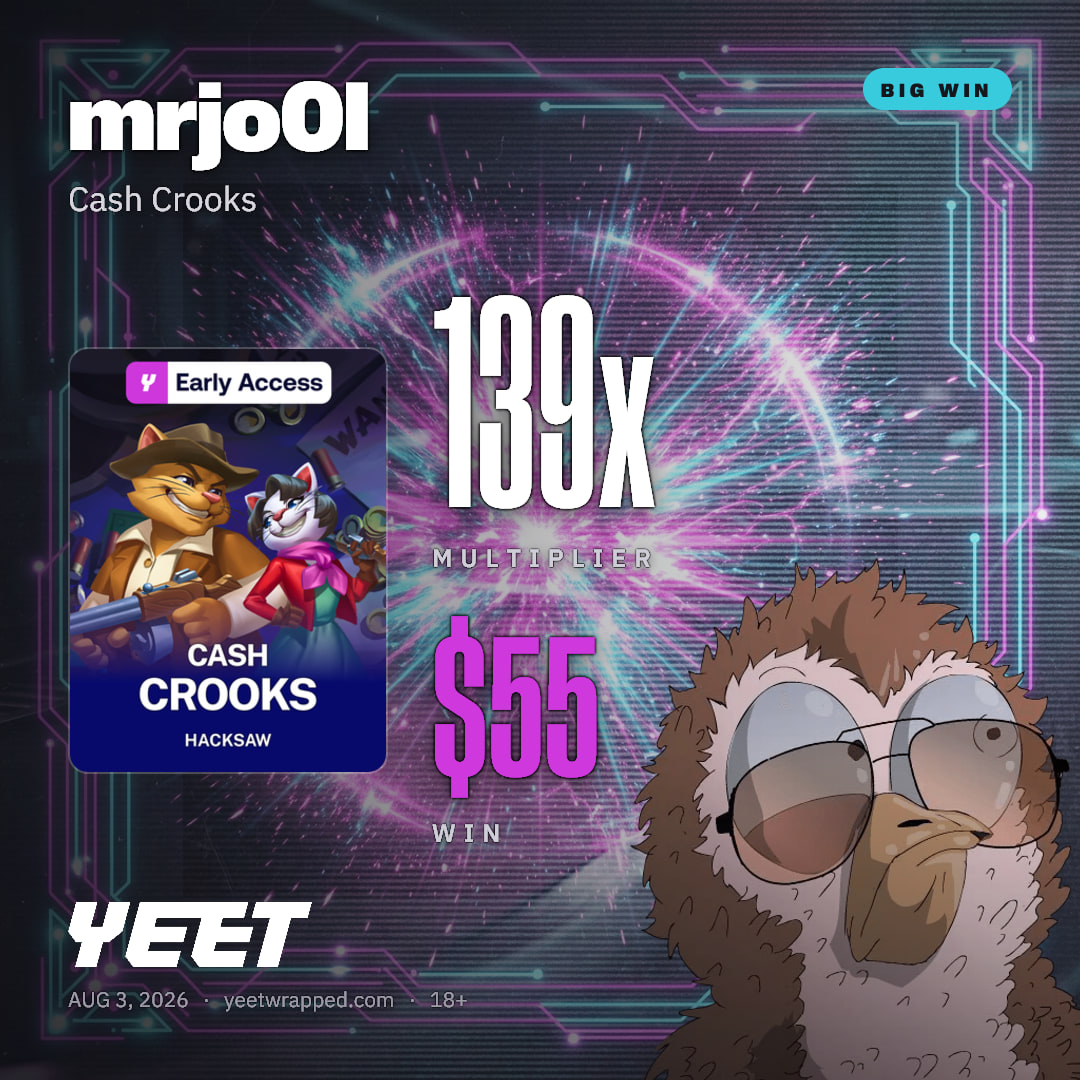 mrjo0l hit 138.7x on Cash Crooks