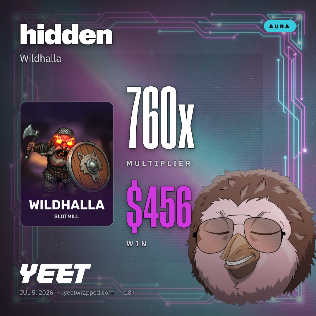 hidden hit 760.1x on Wildhalla