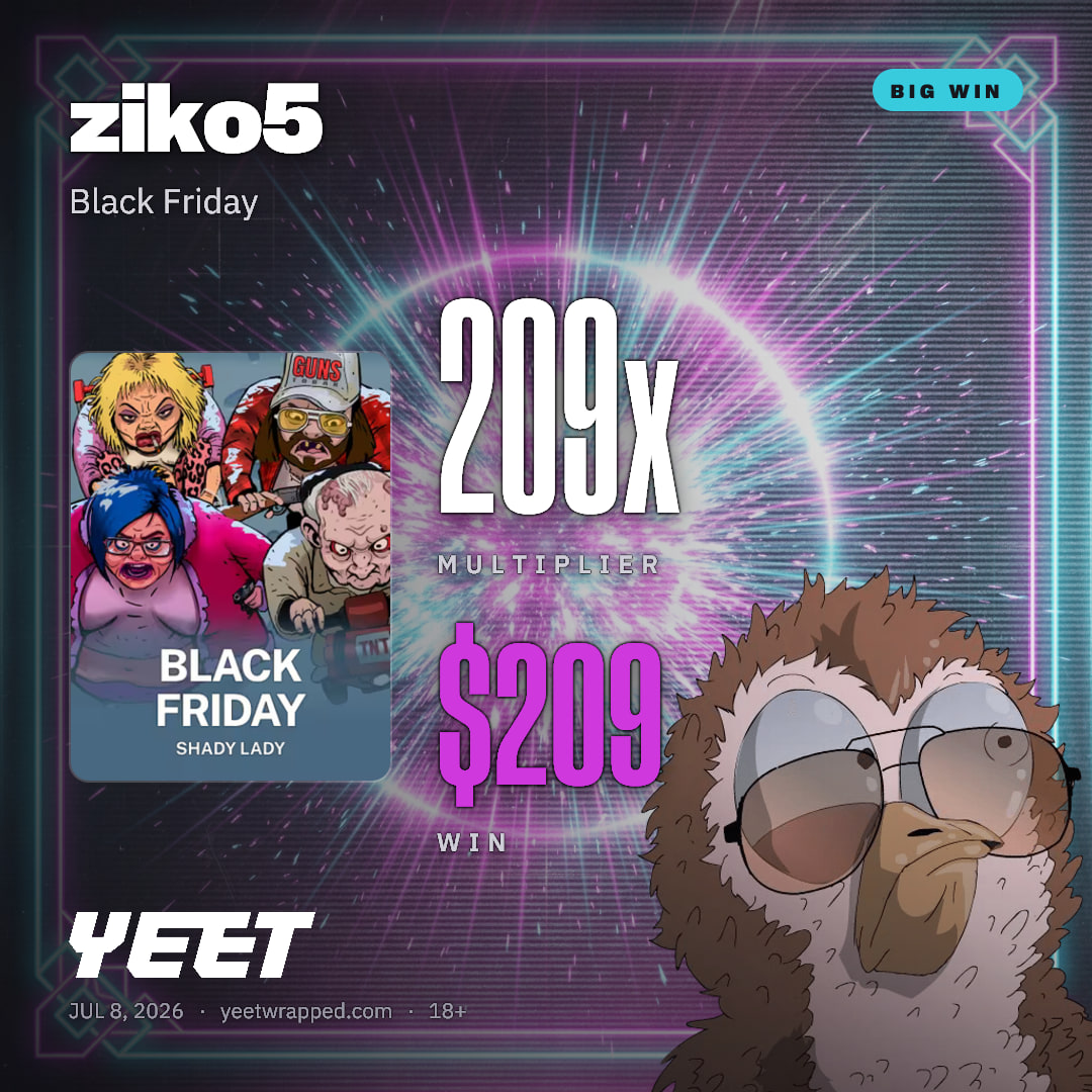 ziko5 hit 209x on Black Friday