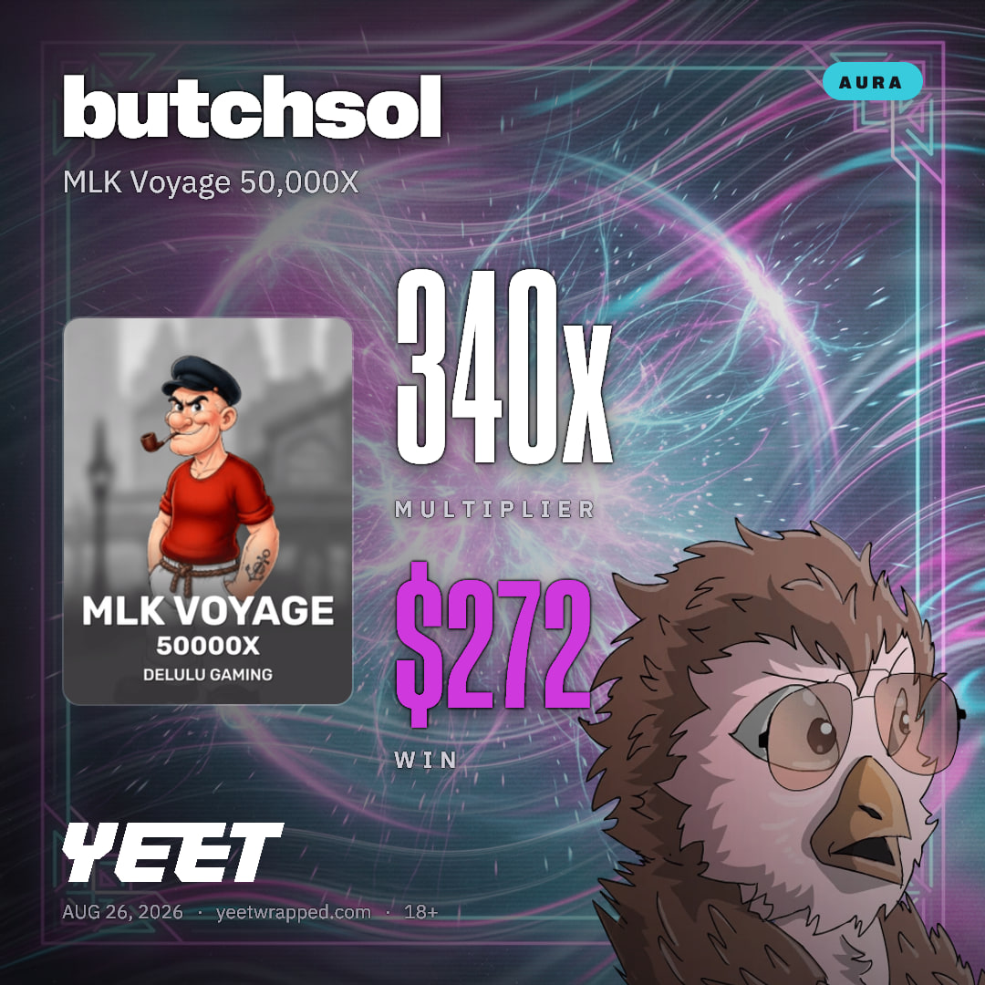butchsol hit 340x on MLK Voyage 50,000X