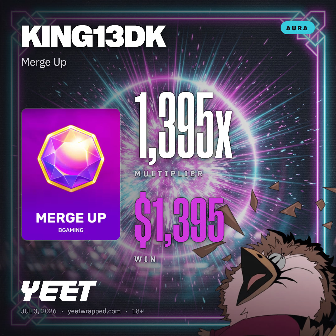 KING13DK hit 1,395x on Merge Up