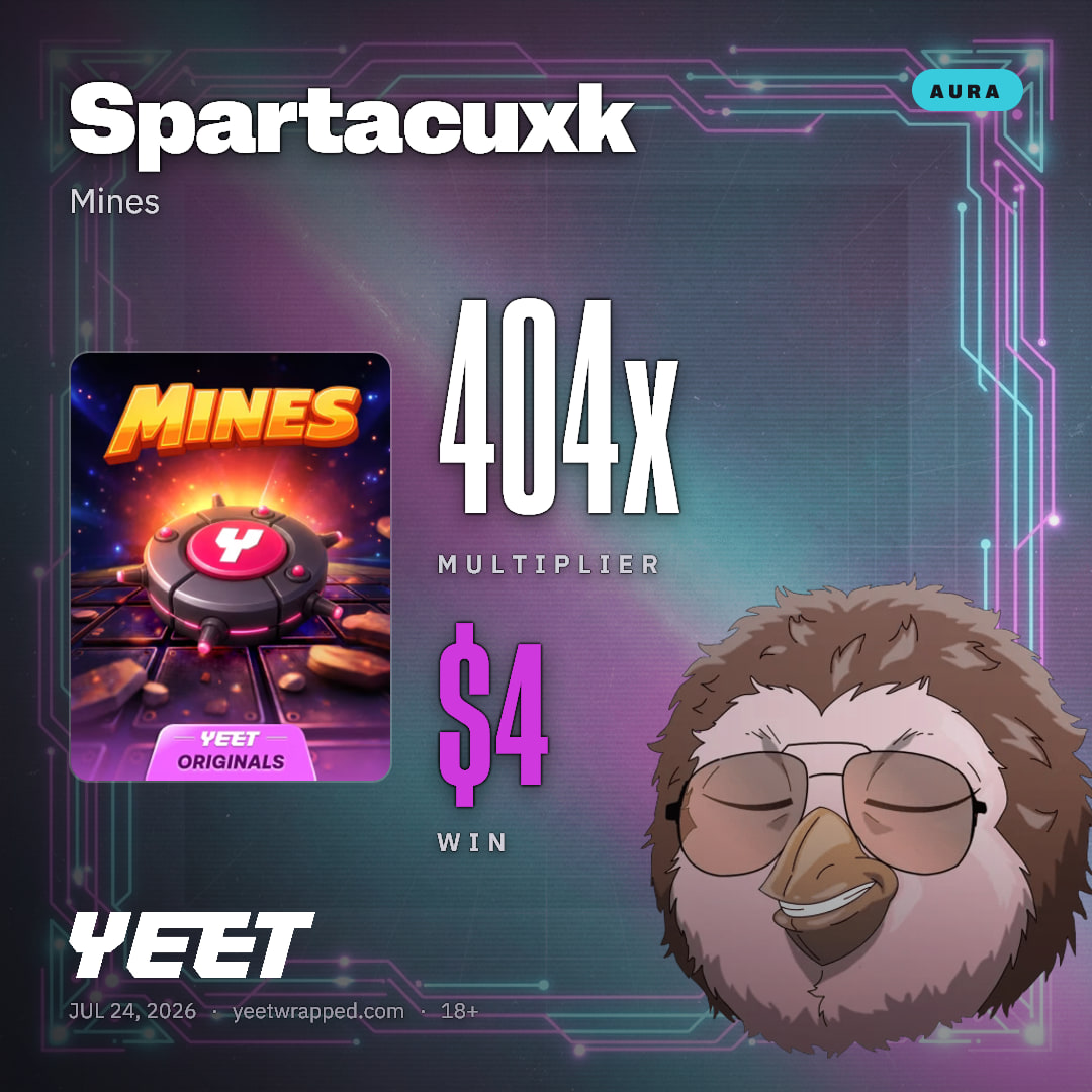 Spartacuxk hit 404.1x on Mines