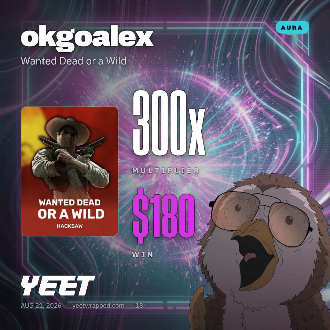 okgoalex hit 300x on Wanted Dead or a Wild