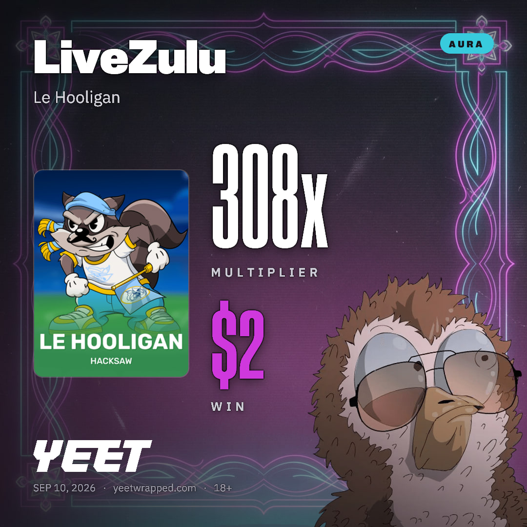 LiveZulu hit 308.3x on Le Hooligan