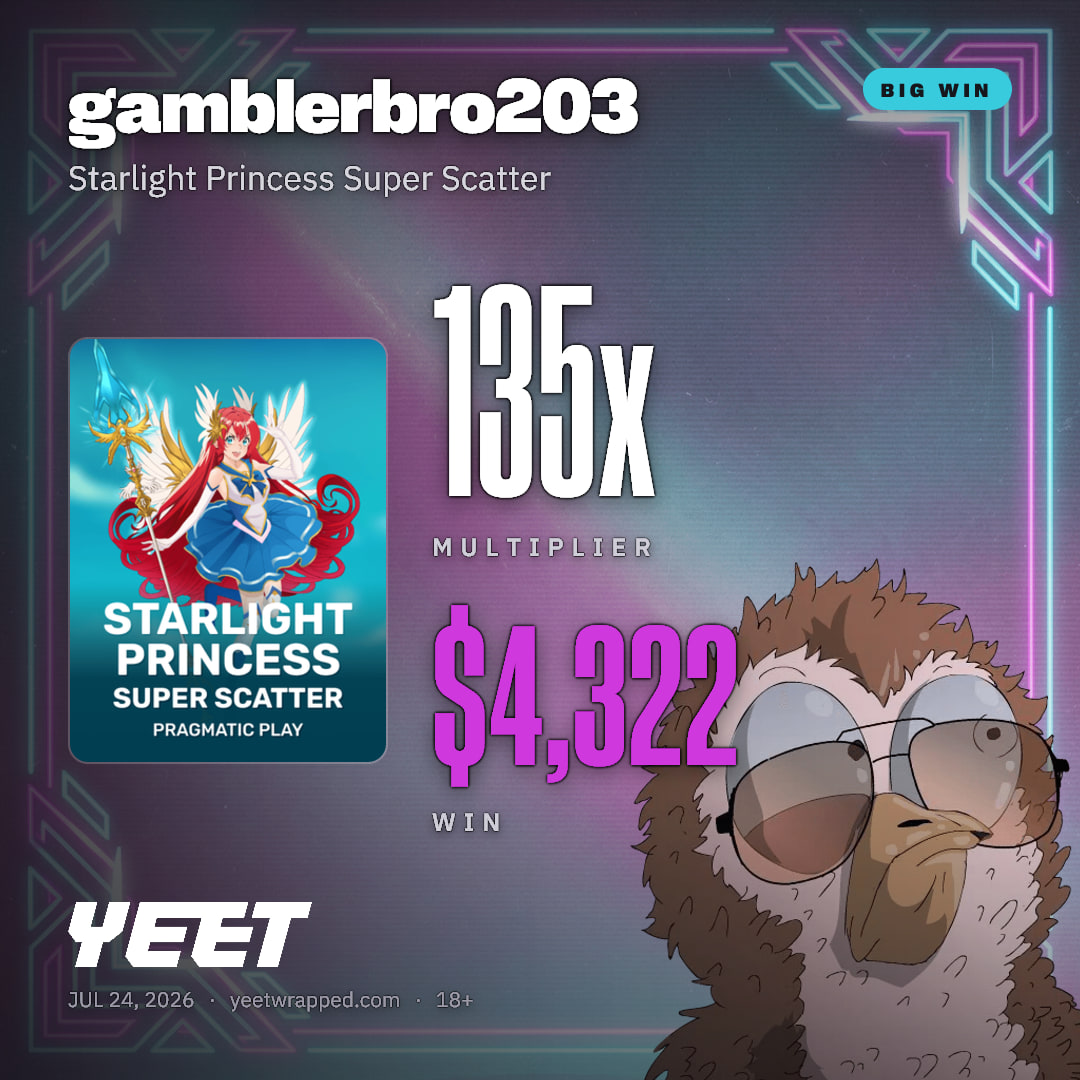 gamblerbro203 hit 135.2x on Starlight Princess Super Scatter