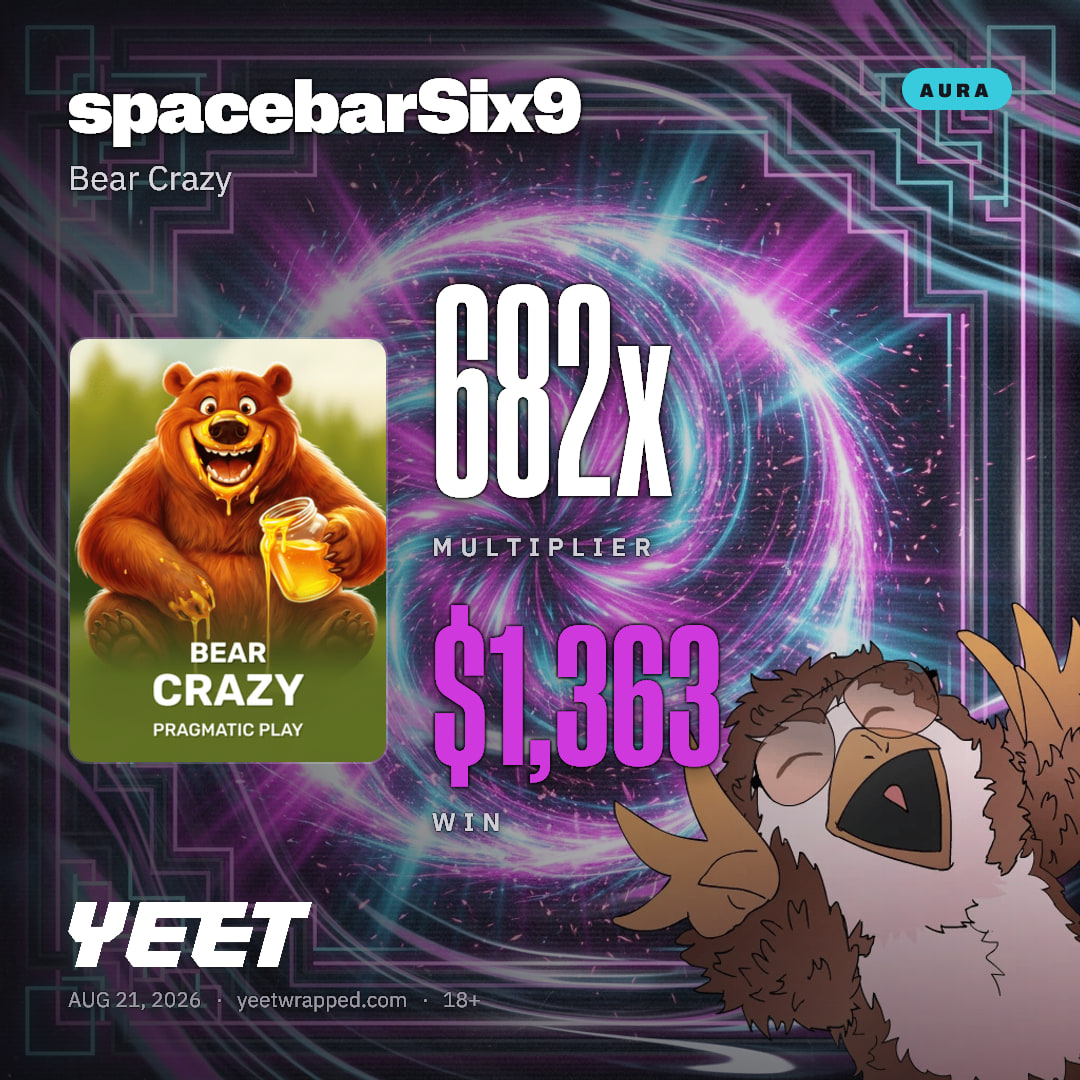 spacebarSix9 hit 681.5x on Bear Crazy