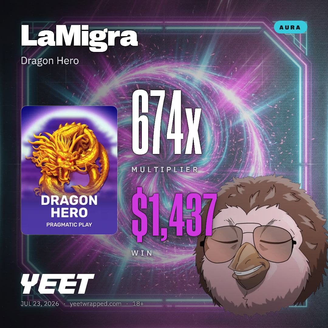 LaMigra hit 674.3x on Dragon Hero