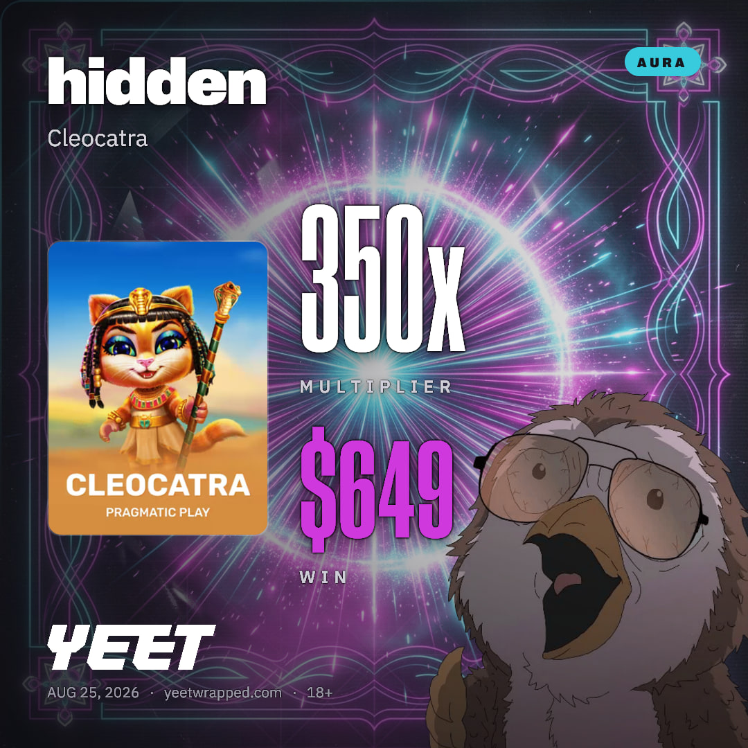 hidden hit 350.1x on Cleocatra