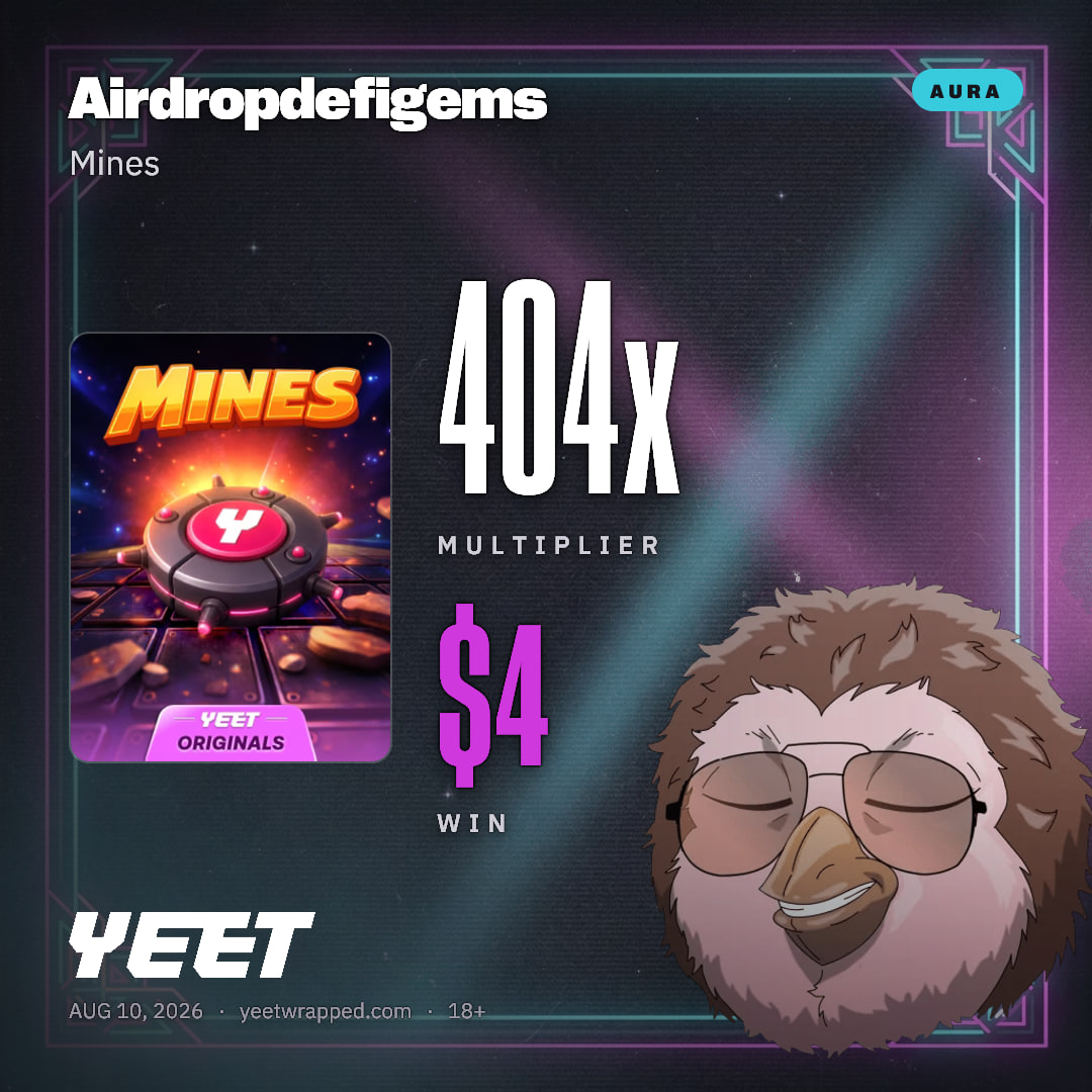 Airdropdefigems hit 404.1x on Mines