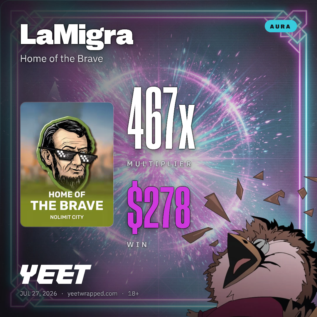 LaMigra hit 467.2x on Home of the Brave