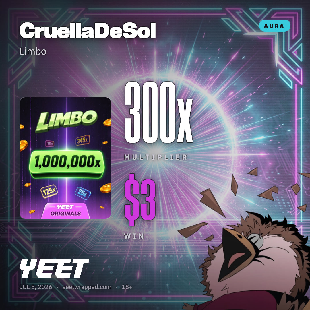 CruellaDeSol hit 300x on Limbo