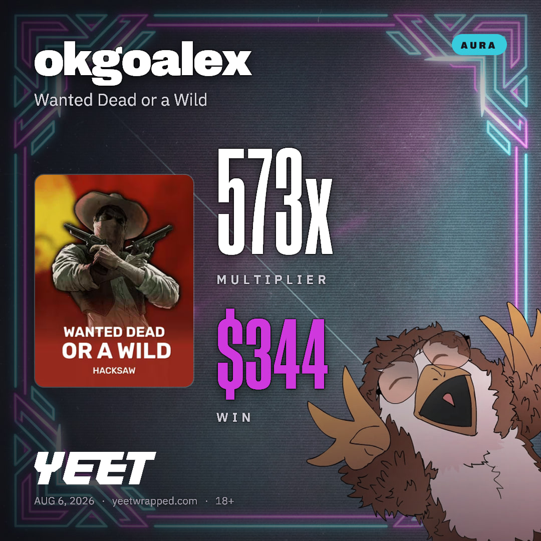okgoalex hit 572.8x on Wanted Dead or a Wild